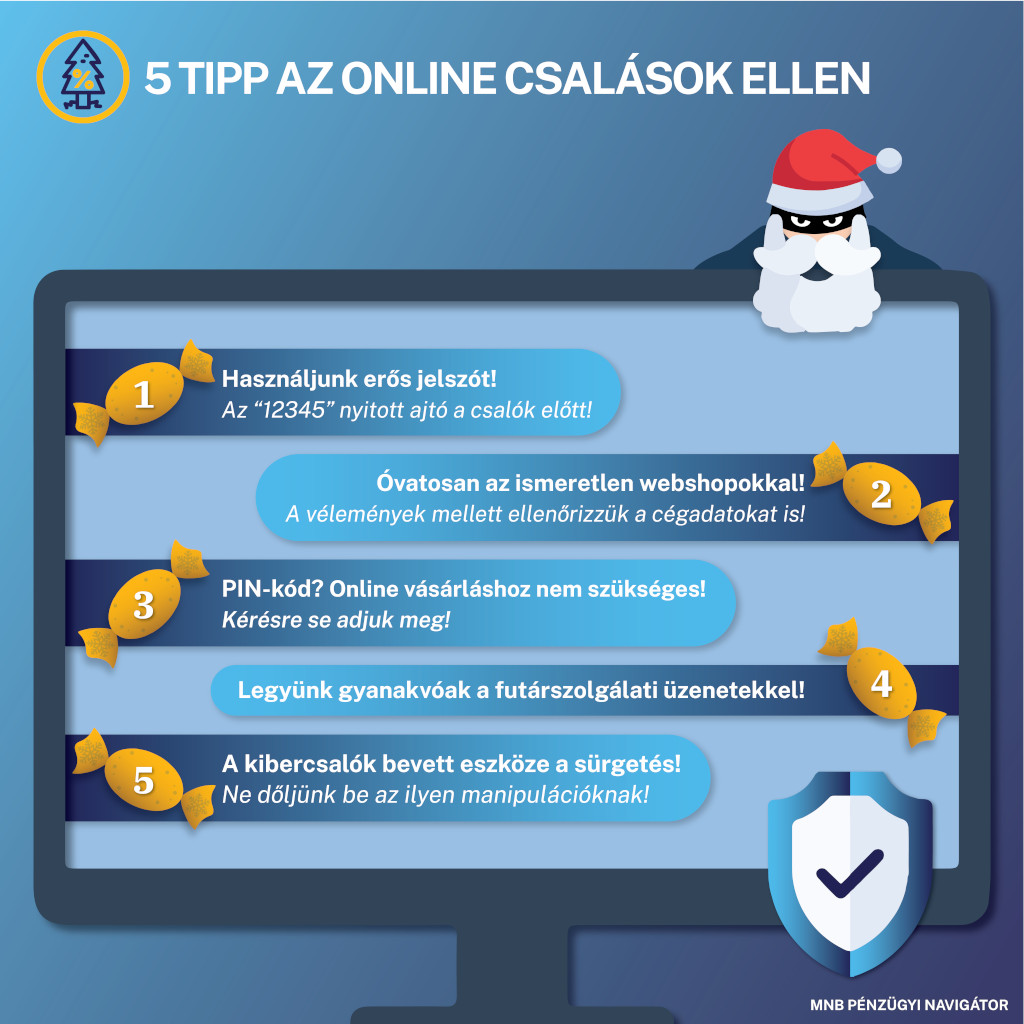 5 tipp az online csalások ellen