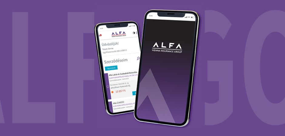 Megjelent az Alfa Biztosító mobilapplikációja, az AlfaGo