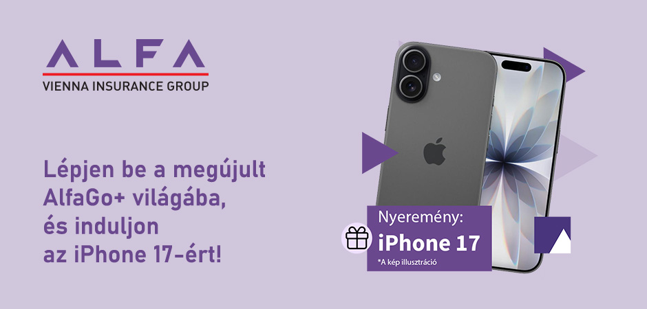 Lépjen be a megújult AlfaGo+ világába, és induljon az iPhone 17-ért!