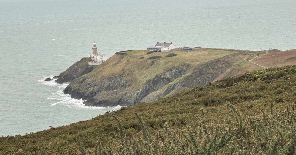 Látványvilág a Howth Cliff Walk során