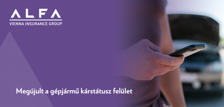 Megújult a gépjármű kárstátusz felület