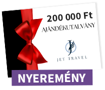 Kösse meg most utasbiztosítását, és nyerjen 200 000 Ft értékű Jet Travel utazási utalványt!