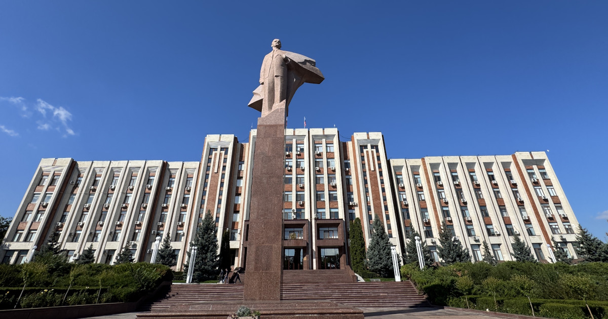 Lenin-szobor Transznisztriában